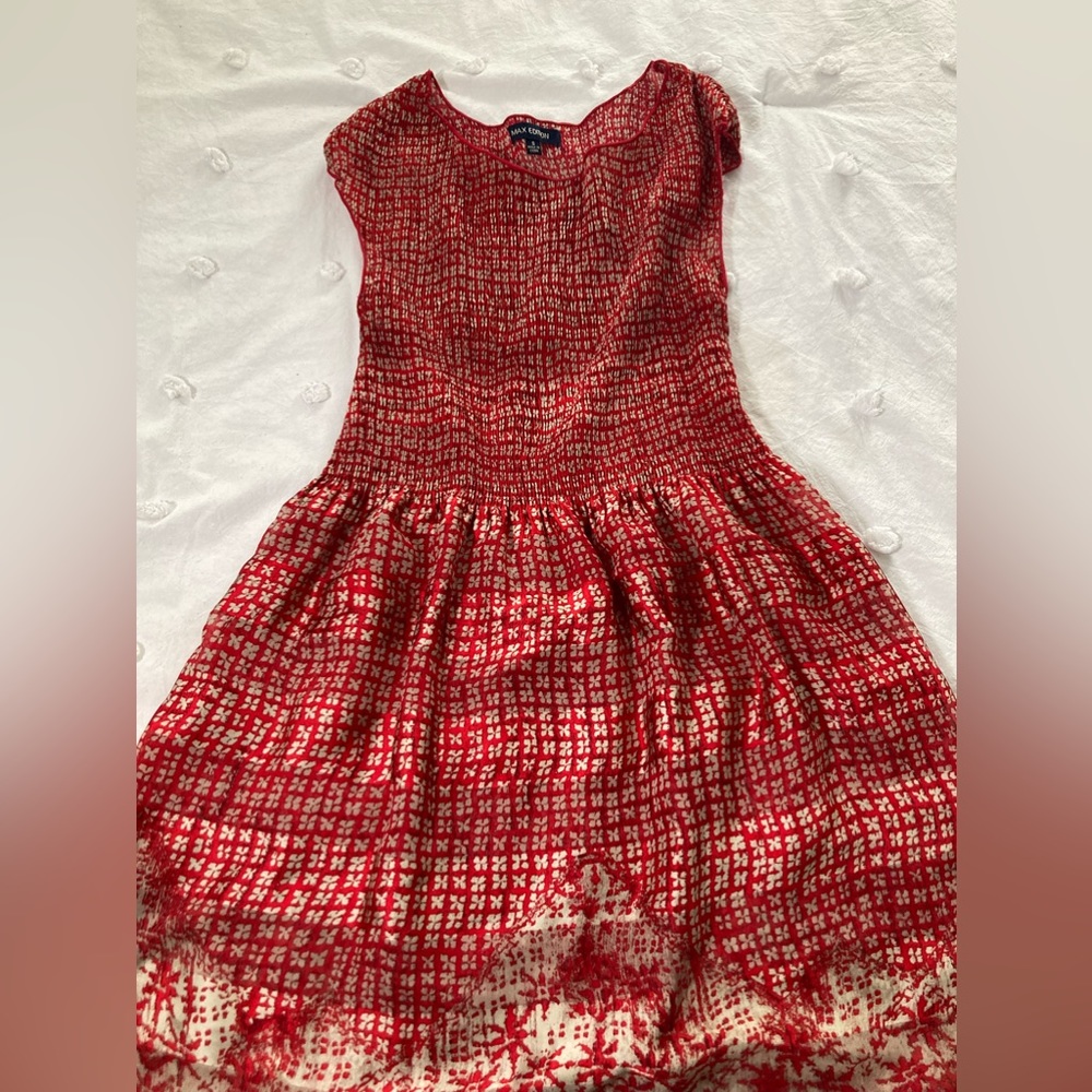 Max edition red dress